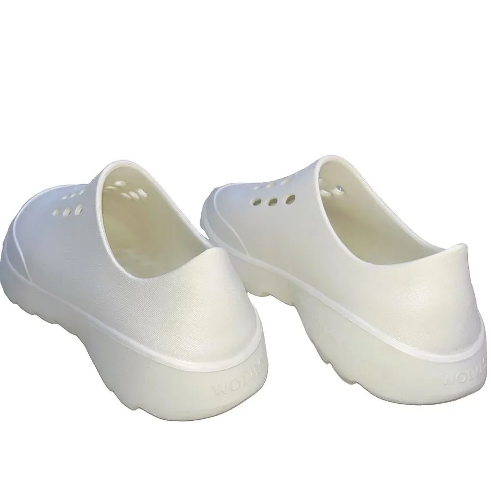 Darc Sport Hanzo V2 Foam Clog Shoes  Bone White Unisex M10 / W11.5 Slip-On Gym